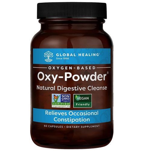 Oxy-Powder Natural Colon Cleanser And Relief From Occasional Constipation Oxy-Powder 60 Caps