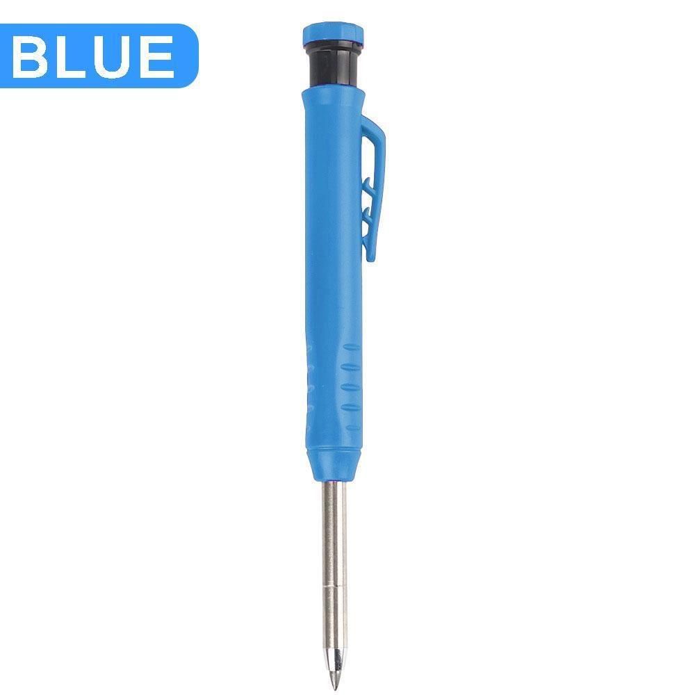 1PC Solid Carpenter Pencil Blue
