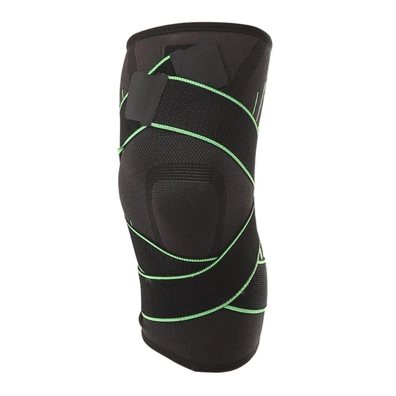 1PC Sports Ty Knee Pads Brace Gym Weight Lifting Knee Wraps