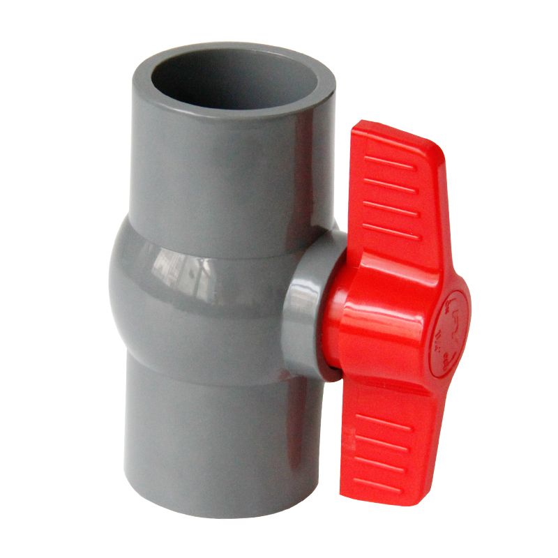 20mm 25mm 32mm 40mm 50mm ID Gray PVC Valve Coupler Adapter