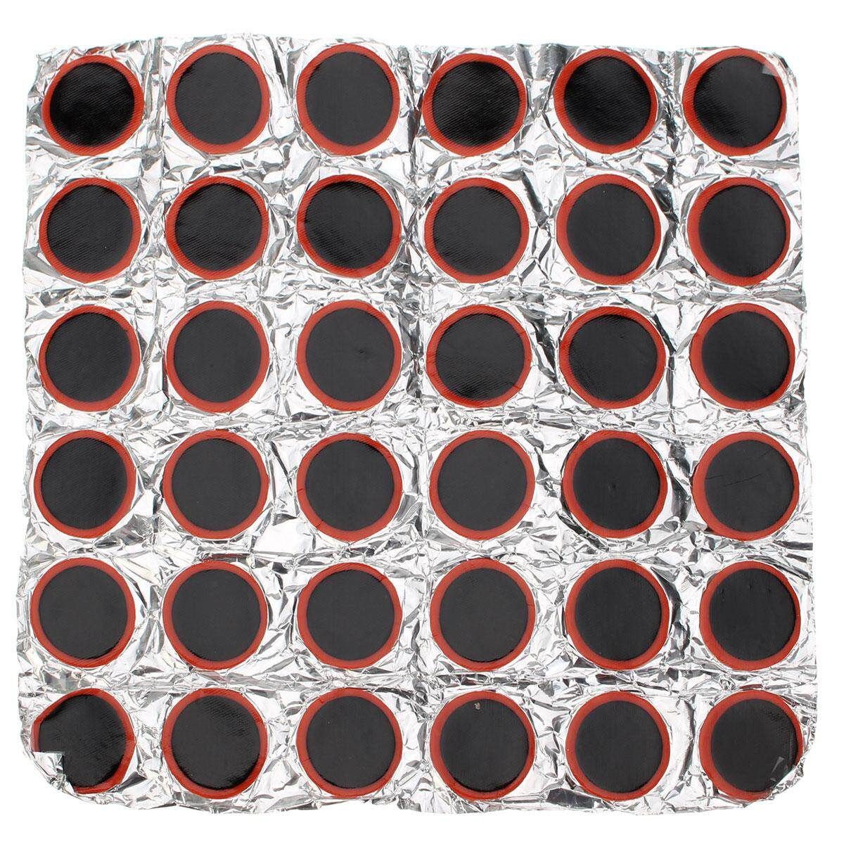 36pcs X 34mm Round Rubber Patch For Bike Bicycle Tire Tyre Repair