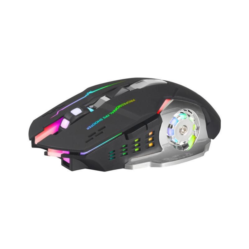 Relieves Hand Fatigue Rgb Mouse Dual Mode Energy-saving Electricity Office Mouse