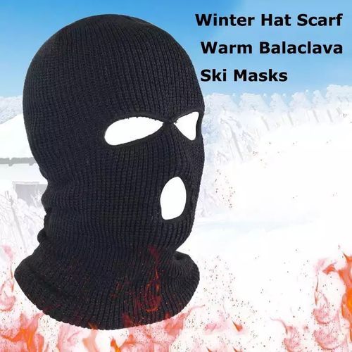 Unisex Three Hole Full Face Mask For Men And Women