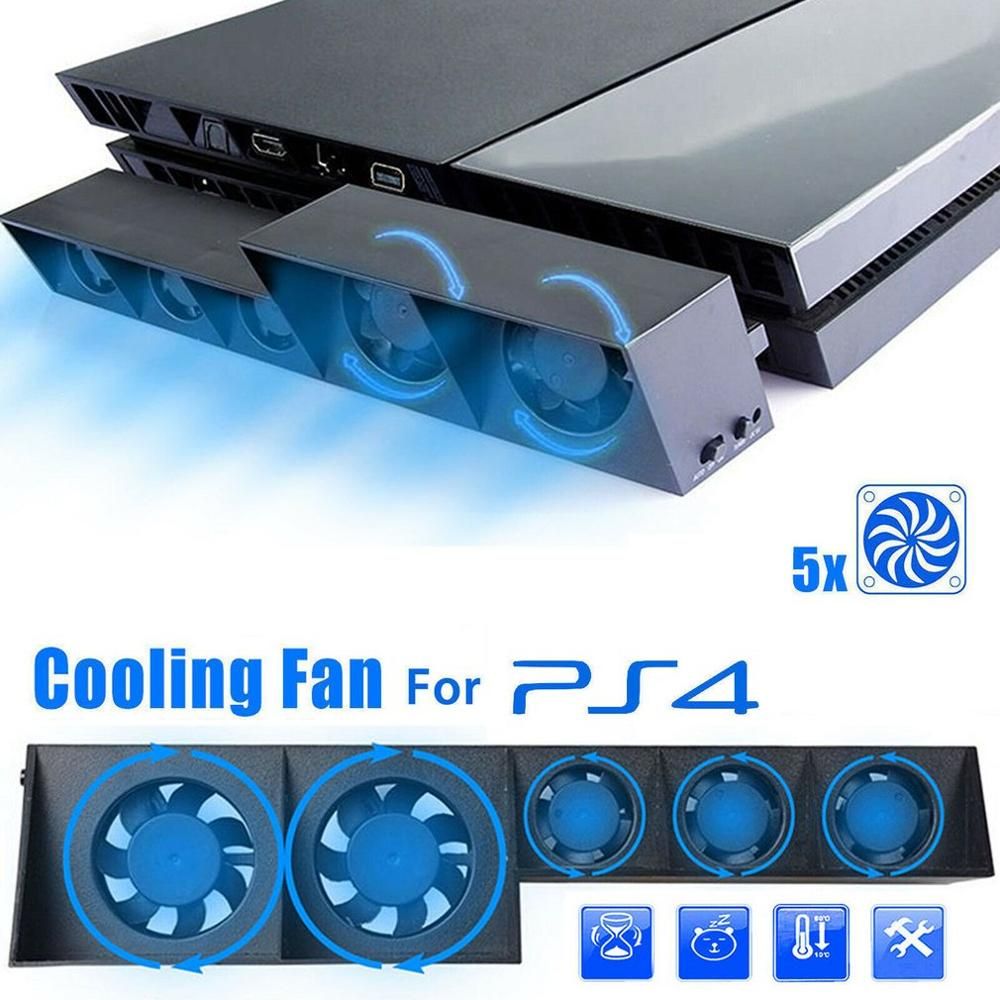 For Ps4 Console Refrigerator Cooling Fan For Ps4 External 4