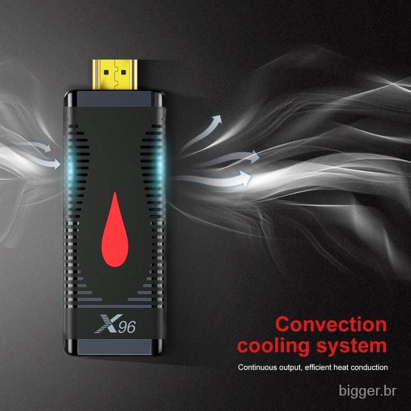 X96 Android Tv Stick  10 S400 Of Allwinner H313 Quad Core Media 4k 60fps H.265 2.4g Wifi Google
