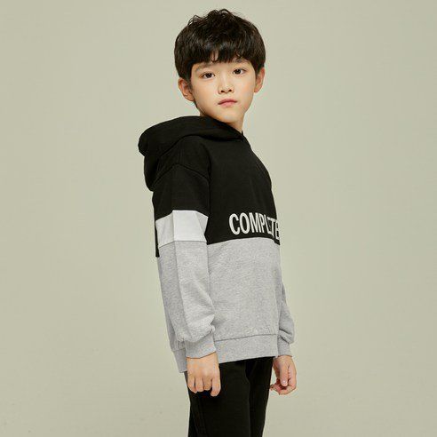 SPOON Children's Complete Hooded Top And Bottom Pants Set