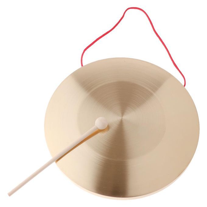 Metal Gong Chinese Traditional Musical Instrument Toy Basin Children