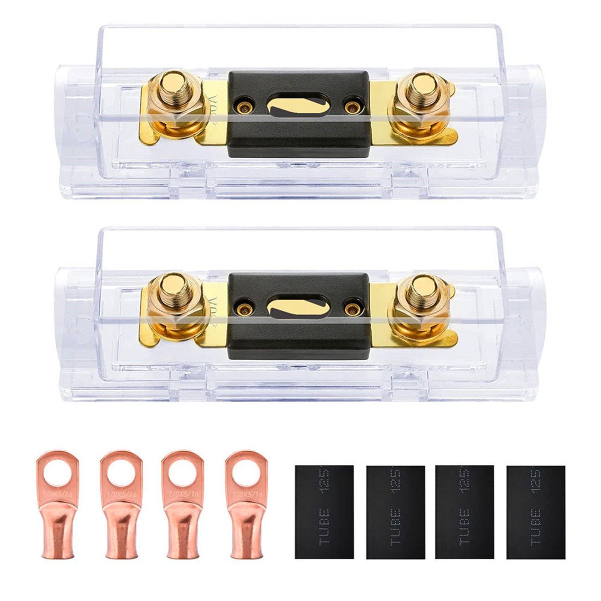 ANL Fuse With Fuses Holders Transparent Cover 250A