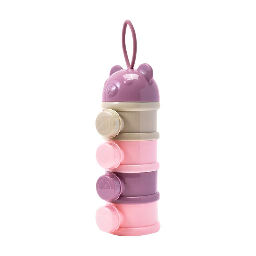 Milk  Box Baby Container Stackable Newborn  4 Layers