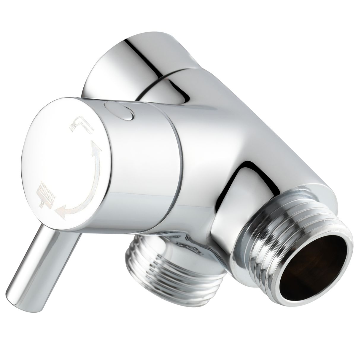 Brass 3 Way Shower Arm Diverter Valve G1/2