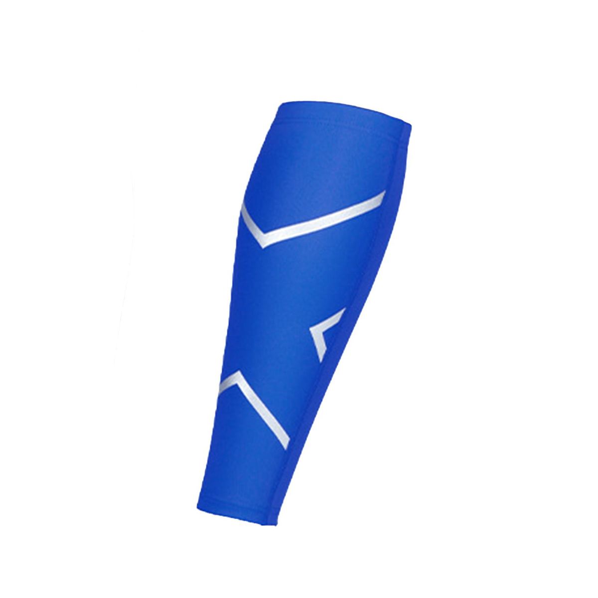Sports Calf Sock Basketball Football Shin Guard Blue