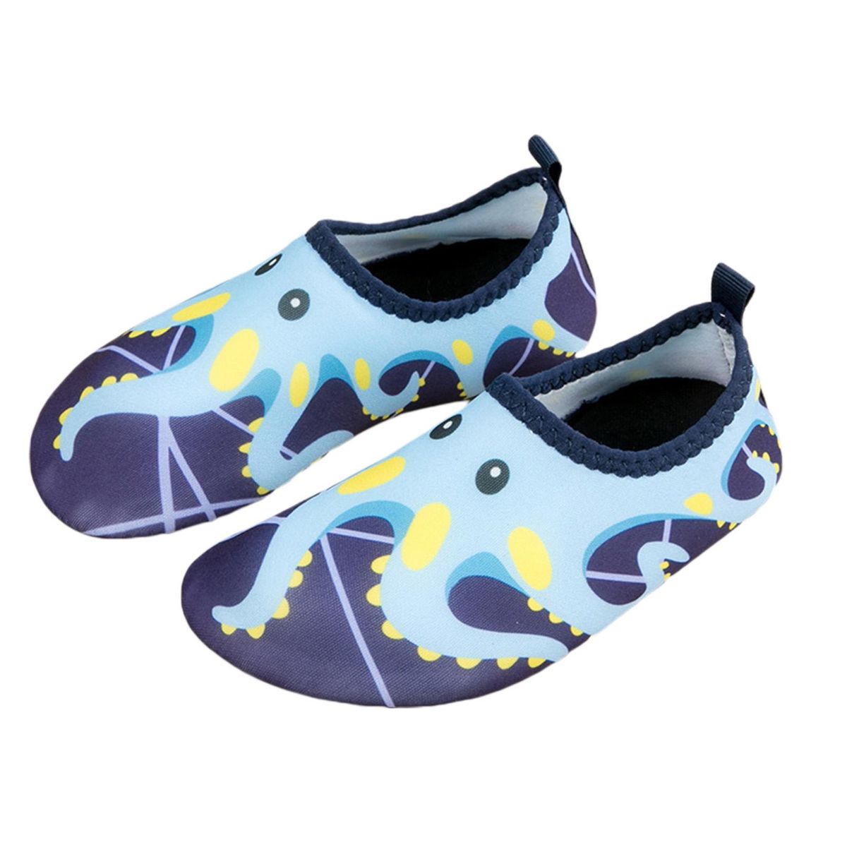 1 Pair Beach Shoes Beach Pool Toddler Kids Barefoot Skin Shoes Light Blue