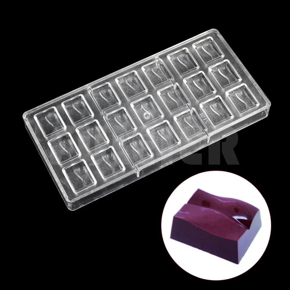 kitchen bakeware irregular shape candy polycarbonate chocolate mold , confectionery Baking Pastry Tools Cake Molds