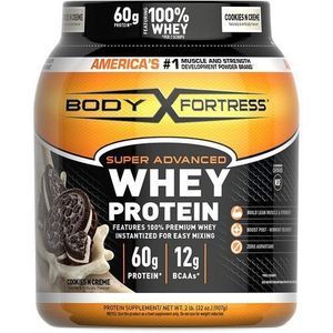 Super Advanced Whey Protein Powder,Cookies And Cream-2 Lbs