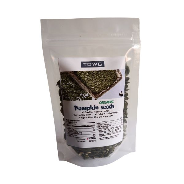Organic Pumpkin Seeds 100g