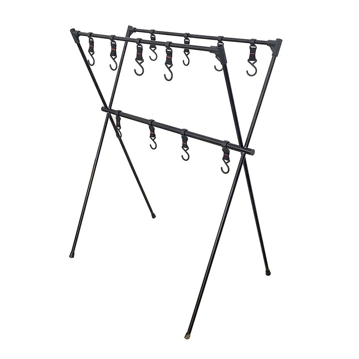 Lightweight Folding Camping Cookware Hanging Rack Shelf