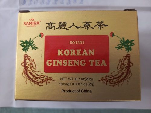 Instant Korean Ginseng Tea-(10 Tea Bags