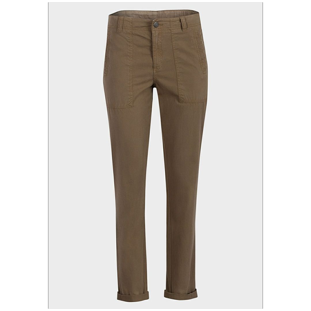 Mfed Ladies Turn Up Cuff Chino Trousers