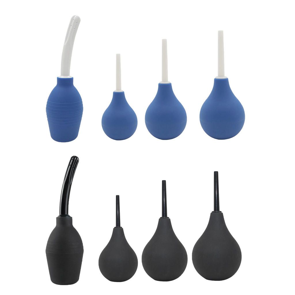 Rubber Enema Bulb Soft  Comfortable Medicl Douche Fo 90ml Black