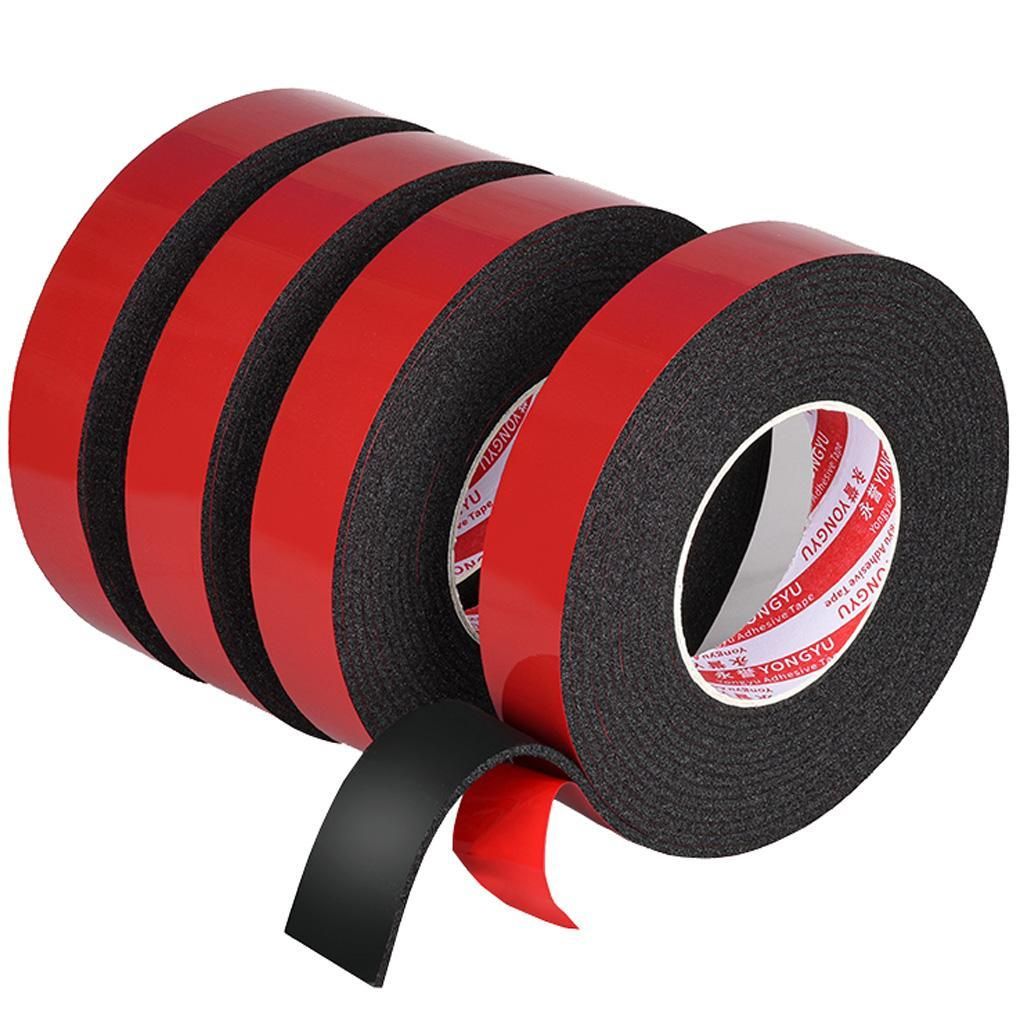 4rolls Double Sided Foam Tape-Versatile,Heavy Duty,and Easy to Use Mounting Tape