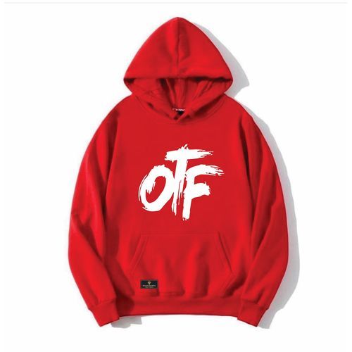Custom-Made Red Unisex OTF Hoodies