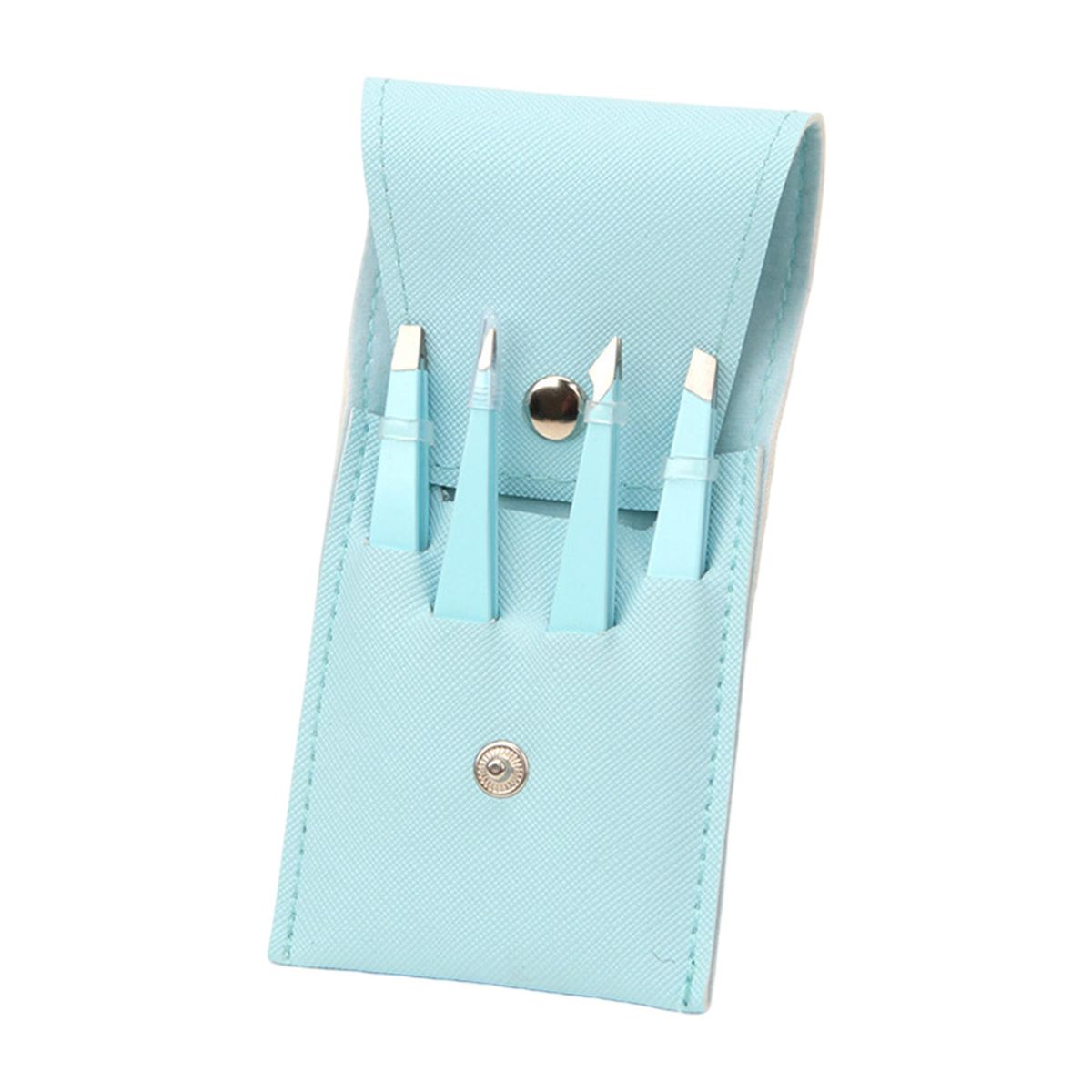 Removal  Tools 4 In1 For Facial Eyebrows Ingrown Hair Blue Set