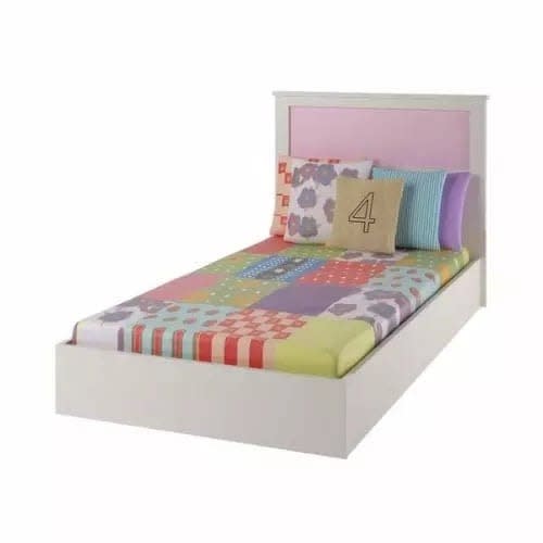 Kids' Twin Bed With Reversible Headboard