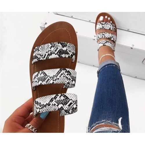 Classic Ladies Stripes Slippers