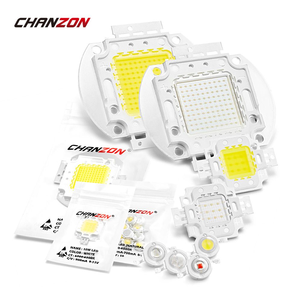 High Power LED COB Lamp Bulbs 1W 3W 5W 10W 20W 30W 50W 100W