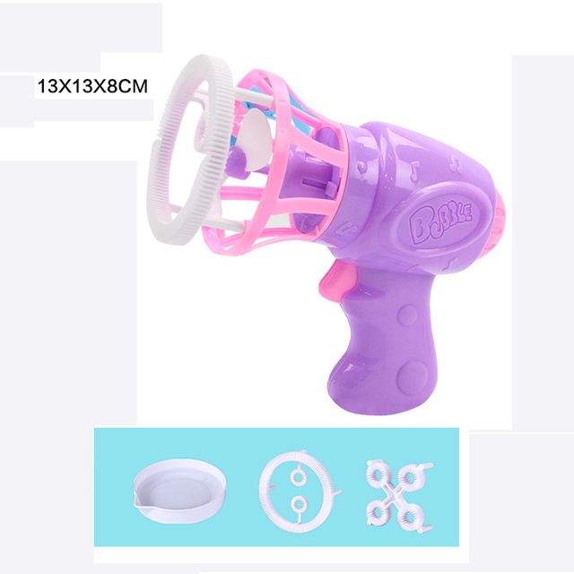 Summer Funny Magic Bubble Blower Machine Electric Automatic Bubble Maker
