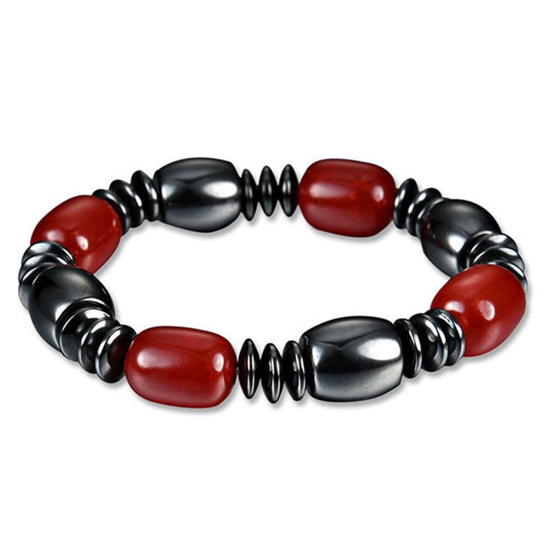 Brazilian Black Gallstone Magnetic Bracelet