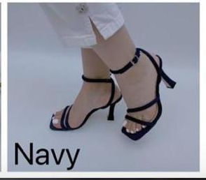 Beautiful Navy Blue Ladies Sandal