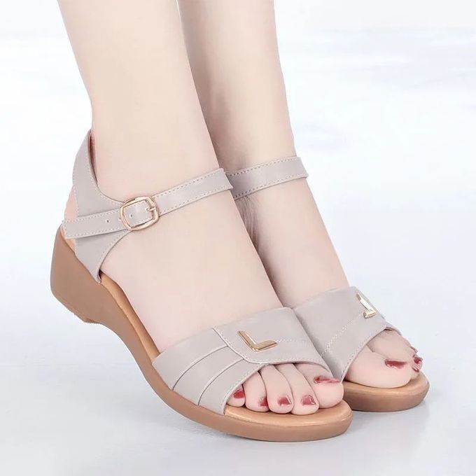Genuine Leather Ladies Formal Sandals