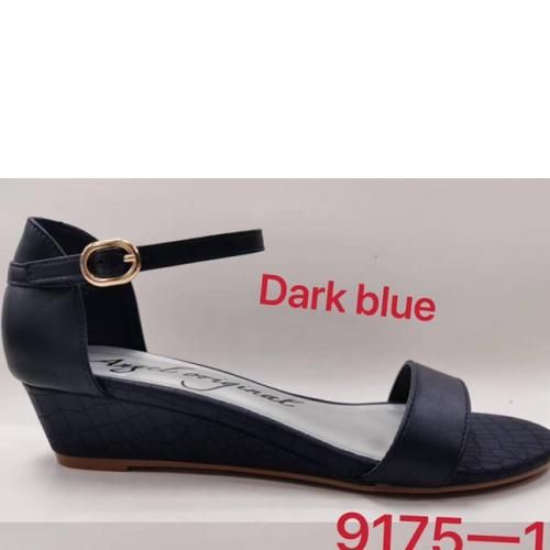 Exotic Ladies' Wedge Shoe - Blue