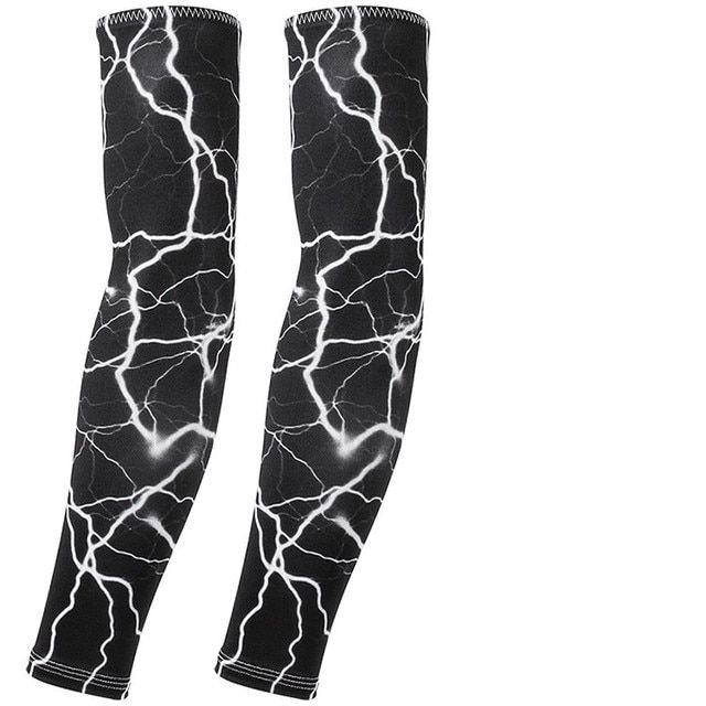 Ice Silk Sunscreen Sleeve Outdoor Riding Flower Arm Tattoo