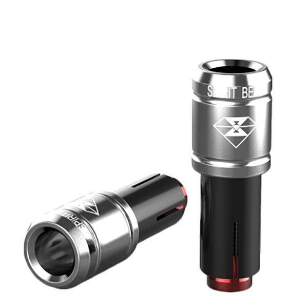 L1 Scooter Modified Accessories Off-road Leading Mixer Handle Plug Chi GW250 Motorcycle Separation Hand Extension （Sliver） Silver (silver)