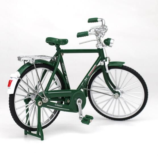 1:10 Mini Alloy Model Bicycle Diecast Metal Finger Mountain Racing Bike Adult  Collection Gifts Toys For Children