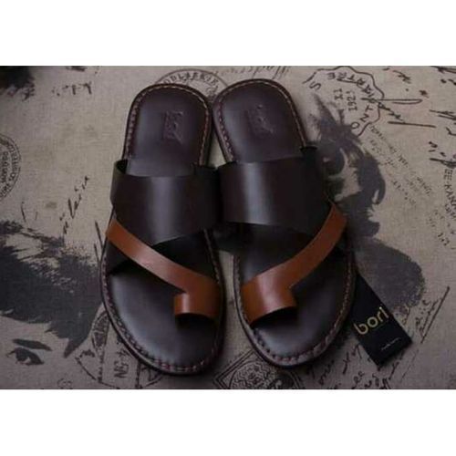 BW- Men Official Brown, Black Leather Palm