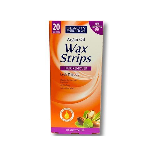 Argan Oil Legs & Body Hair Remover Wax Strips - 20