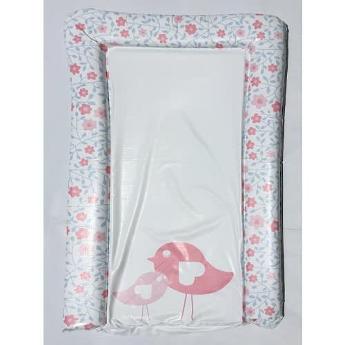 Baby Changing Mat –  Pink Birdie