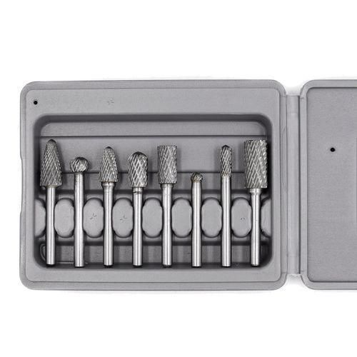 1/4 Inch Shank 8Pcs Double Cut Carbide Rotary