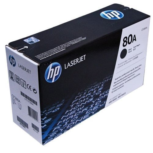 100%  Original 80a Black Laserjet Toner Cartridge