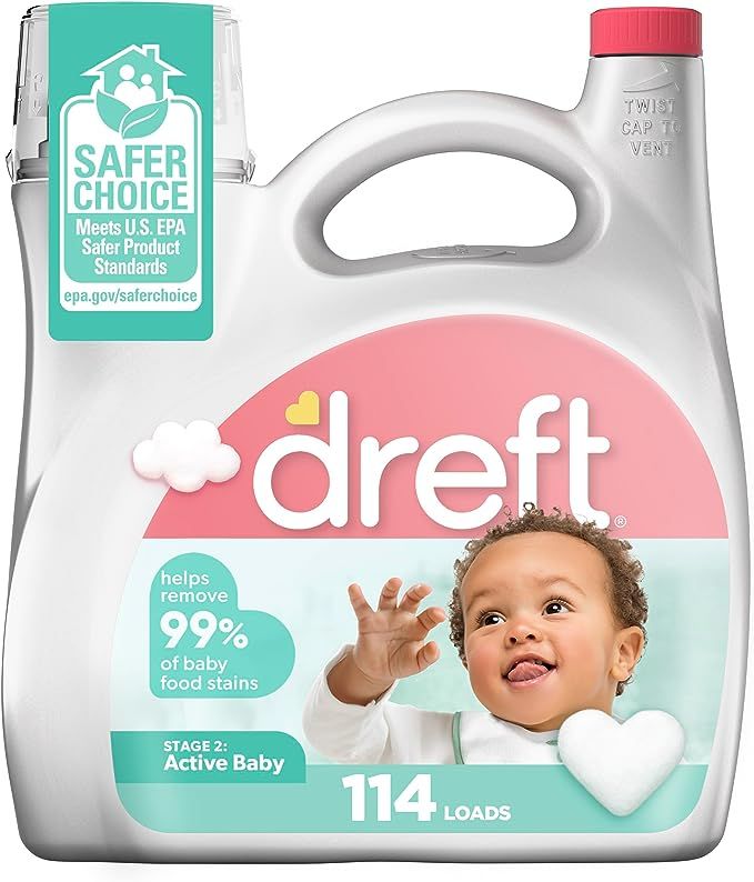 Stage 2: Active Hypoallergenic Baby Laundry (114 Loads)