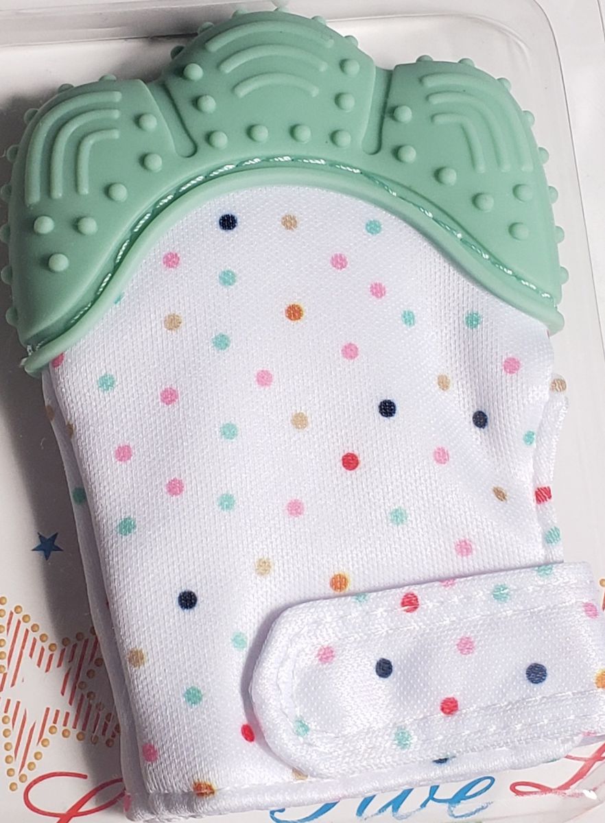 Baby Silicone Teething Relief Gum Teether Hand Mitten