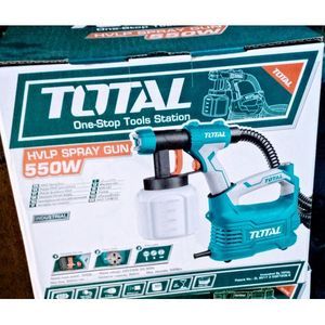 ELECTRIC FLOOR BASE HVLP PAINT SPRAYING GUN 550W