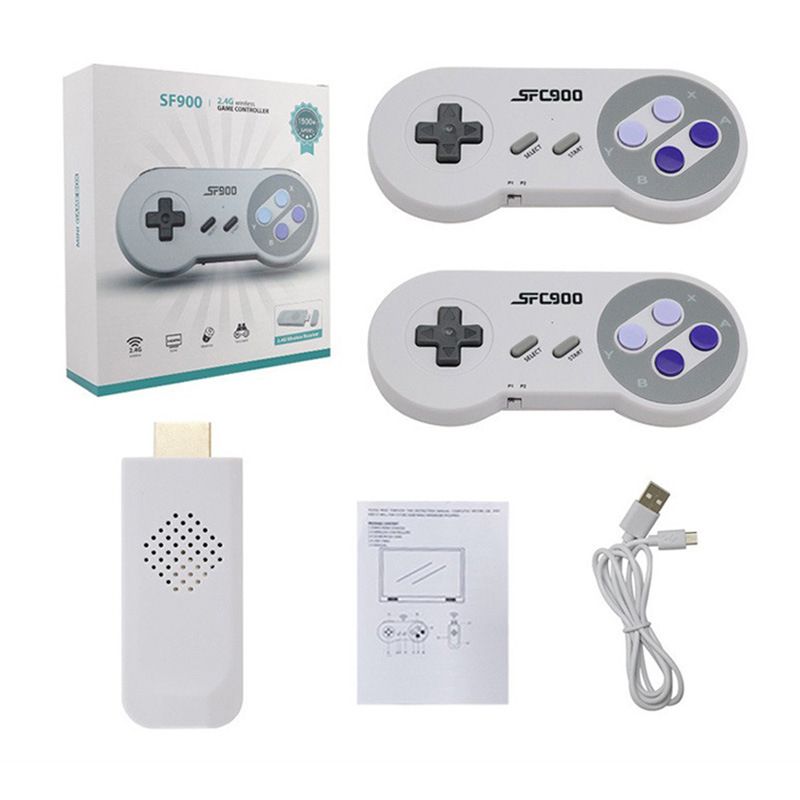 Cross-border New SF900 Sega MD Home TV Game Console Double