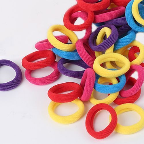 12 Pcs Colorful Elastic Hair Ties Hair Bands