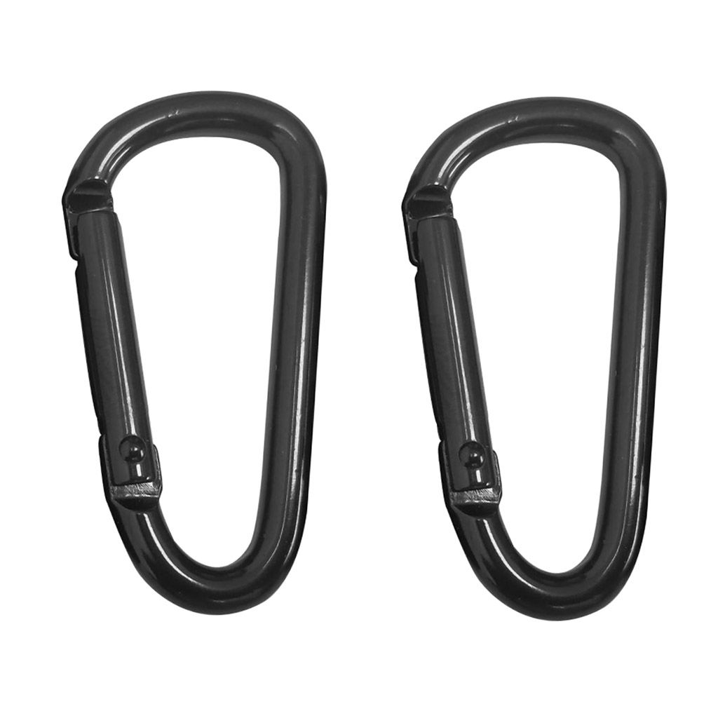 2pcs  Hook Small Keyring Camping Sports Caribiner