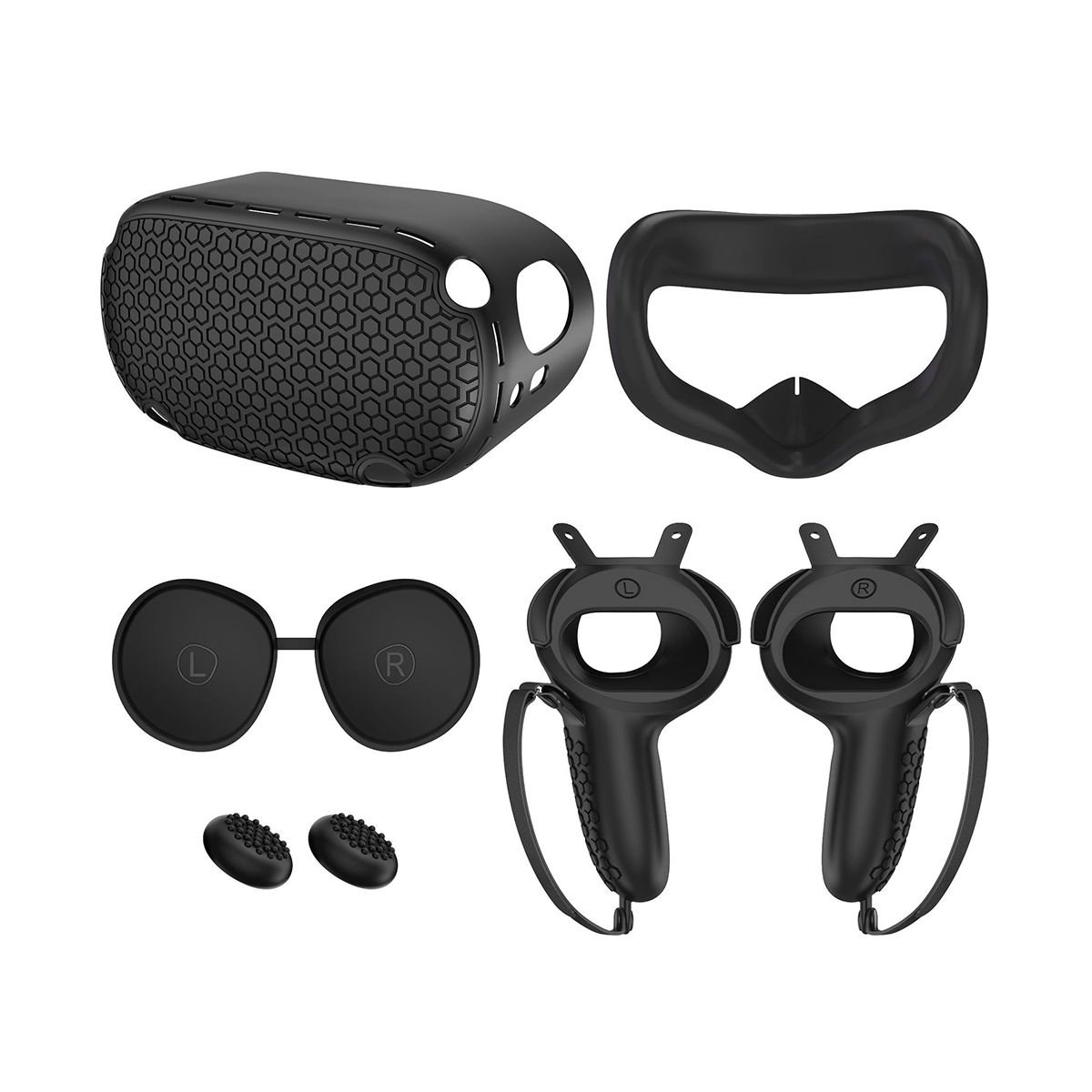 For Meta Silicone Host Protective Case 5-Piece Set Non-