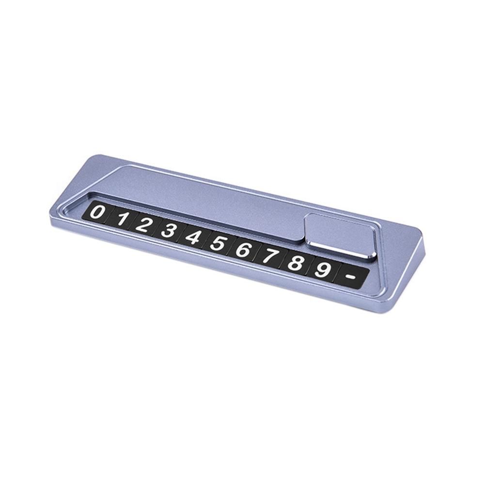 Car Number Plate Stickers Temporary Parking Phone Number